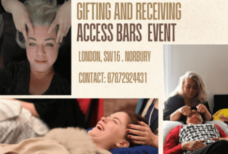Access Bars Gifting and Receiving event for certified Access Consciousness practitioners in London SW16 Norbury - swapping Access Bars Energetic Facelift and Body Processes sessions